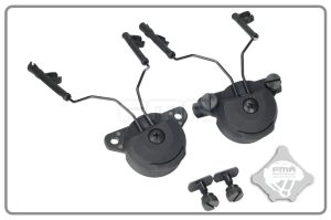 FMA EXFIL Helmet Mount for Peltor Comtac Headset - Black FMA EXFIL Helmet Mount for Peltor Comtac Headset - Black