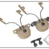 FMA EXFIL Helmet Mount for Peltor Comtac Headset - Tan