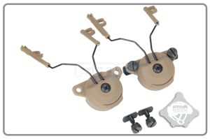FMA EXFIL Helmet Mount for Peltor Comtac Headset - Tan FMA EXFIL Helmet Mount for Peltor Comtac Headset - Tan