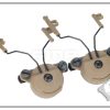 FMA EXFIL Helmet Mount for Peltor Comtac Headset - Tan