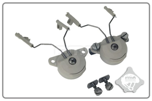 FMA EXFIL Helmet Mount for Peltor Comtac Headset - FG