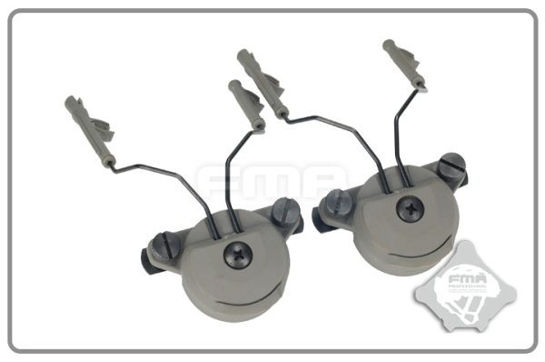 FMA EXFIL Helmet Mount for Peltor Comtac Headset - FG
