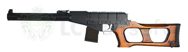 LCT VSS Vintorez Airsoft Sniper Rifle – Black / Wood