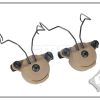 FMA EXFIL Helmet Mount for MSA Sordin Headset - Tan