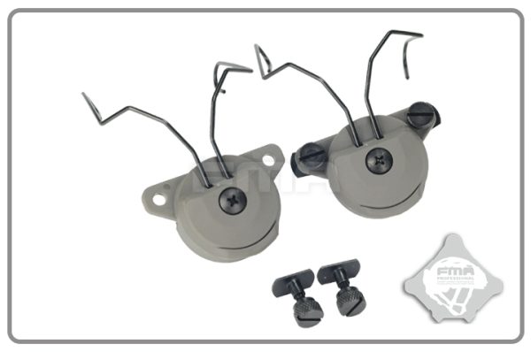 FMA EXFIL Helmet Mount for MSA Sordin Headset - FG FMA EXFIL Helmet Mount for MSA Sordin Headset - FG
