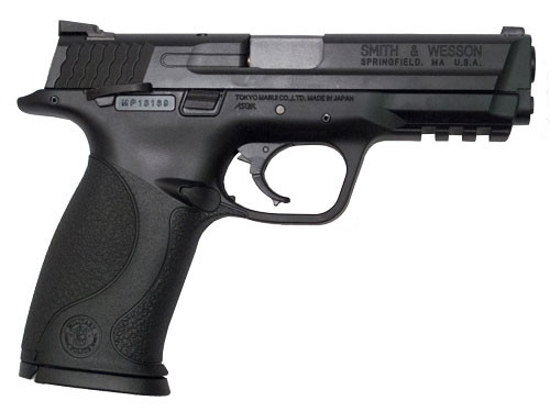 TM GBB gas pistol Model MP9 - Black (no markings)