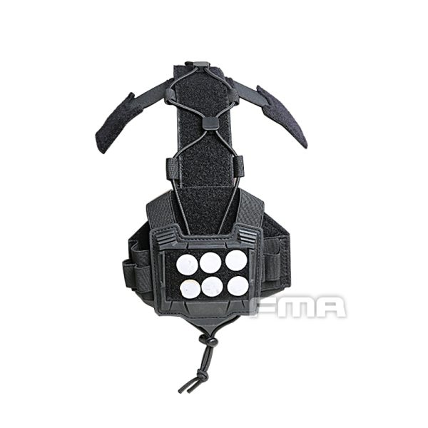 FMA Agility Bridge Helmet Cover for NVG Battery Box - Black