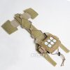 FMA Agility Bridge Helmet Cover for NVG Battery Box - Tan