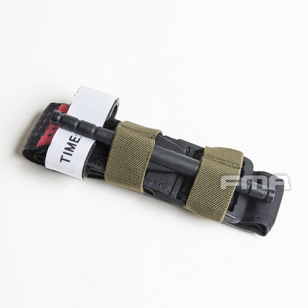 FMA MOLLE Strap Holder for CAT Tourniquet - Black FMA MOLLE Strap Holder for CAT Tourniquet - Black