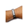 WAS Silicone Wrist Band WARRIOR - Black