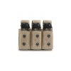 WAS Triple 40mm MOLLE Grenade Pouch - Coyote