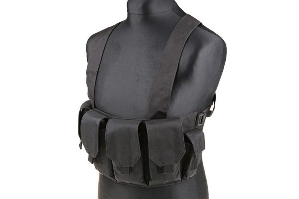 Chest Rig type tactical vest - Black