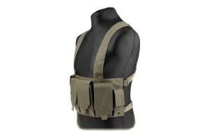 Chest Rig type tactical vest - Olive Green Chest Rig type tactical vest - Olive Green