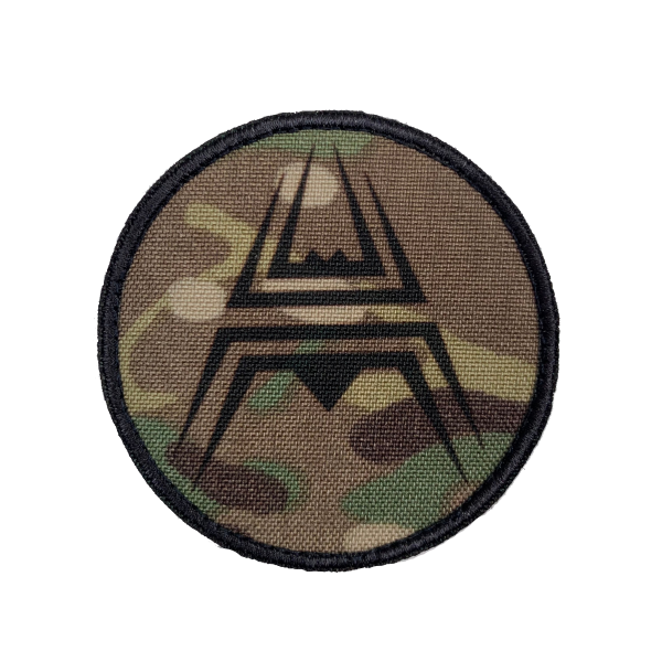 ANAREUS VELCRO SPIDER Round Patch - Multicam VELCRO SPIDER Round Patch - Multicam