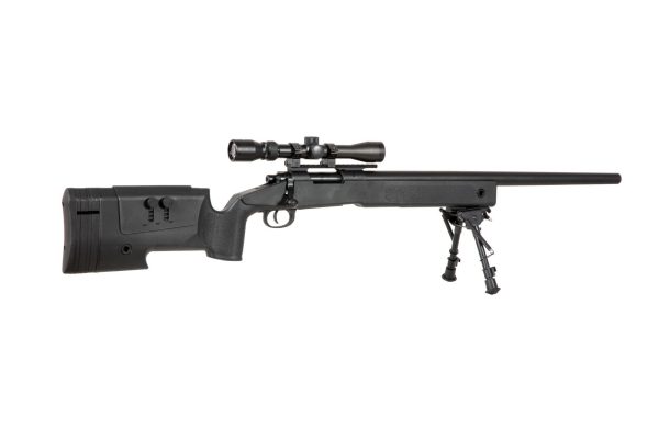 SA M40A3 (SA-S02 CORE™) Sniper Rifle with Accessories - Black SA M40A3 (SA-S02 CORE™) Sniper Rifle with Accessories - Black