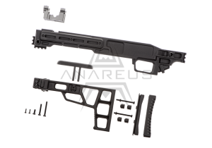ML MLC-S2 Tactical Kit Chassis with Folding Stock for VSR - Black
