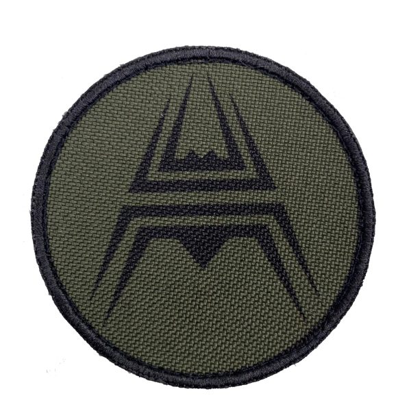 VELCRO SPIDER Round Patch - Green