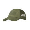 HELIKON BASEBALL VENT Cap with Velcro Adjustment, Ripstop - Green