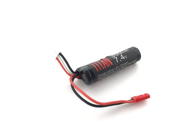 Li-Ion Battery TITAN 7,4V 350mAh, 16C, HPA System JST - Mini Stick Li-Ion Battery TITAN 7,4V 350mAh, 16C, HPA System JST - Mini Stick