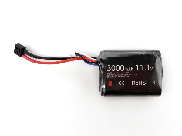 Li-Ion Battery TITAN 11.1V 3000mAh, 30C - Monoblock (PEQ Brick) Li-Ion Battery TITAN 11.1V 3000mAh, 30C - Monoblock (PEQ Brick)