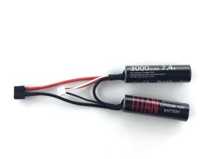 Li-Ion Battery TITAN 7.4V 3000mAh, 30C - Nunchuk (2 Pieces) Li-Ion Battery TITAN 7.4V 3000mAh, 30C - Nunchuk (2 Pieces)