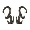 FIGURE 9® CARABINER ROPE TIGHTENER in metal color - small S - Combo set (2ks)