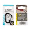 SLIDELOCK® CARABINER STAINLESS STEEL, black - size 2 SLIDELOCK® CARABINER STAINLESS STEEL, black - size 2