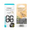 G-SERIES™ DUAL CHAMBER CARABINER (2pcs), black - size 1
