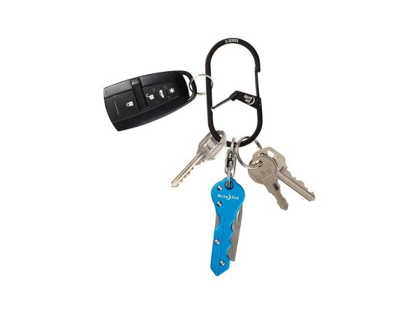 G-SERIES™ DUAL CHAMBER CARABINER, black - size 4