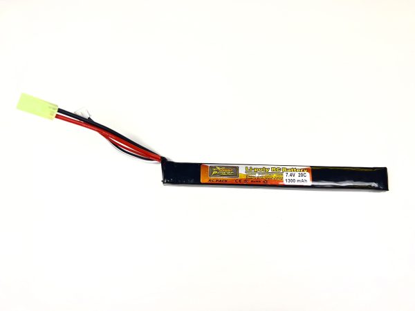 Li-Pol battery X-Cell 7,4V 1300mAh, 20C - Stick (long) Li-Pol battery X-Cell 7,4V 1300mAh, 20C - Stick (long)
