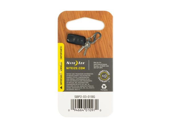 S-BINER® PLASTIC DUAL CARABINER, black - size 2 S-BINER® PLASTIC DUAL CARABINER, black - size 2