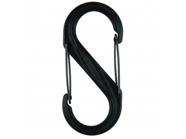 S-BINER® PLASTIC DUAL CARABINER, black - size 6 S-BINER® PLASTIC DUAL CARABINER, black - size 6