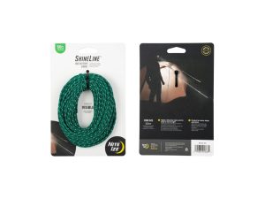 SHINELINE™ REFLECTIVE CORD, green - 1524cm / 50 ft