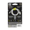 GEAR TIE® REUSABLE RUBBER TWIST TIE™ (2pcs), Charcoal - length 6"