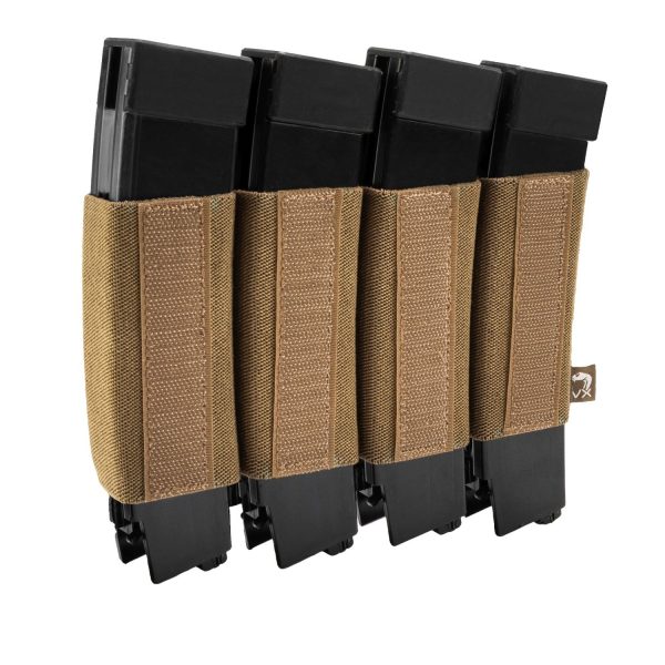 VIPER VX Insert Pouch for 4 Magazines 9mm / SMG - Coyote VIPER VX Insert Pouch for 4 Magazines 9mm / SMG - Coyote