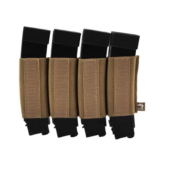 VIPER VX Insert Pouch for 4 Magazines 9mm / SMG - Coyote VIPER VX Insert Pouch for 4 Magazines 9mm / SMG - Coyote