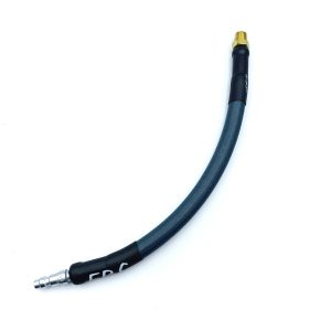EPeS IGL HPA S&F Braided Hose, 20 cm, QD Foster + 1/8 NPT - Grey EPeS IGL HPA S&F Braided Hose, 20 cm, QD Foster + 1/8 NPT - Grey