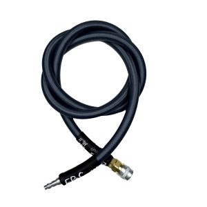 EPeS HPA S&F Braided Hose, 115cm, QD Foster - Grey