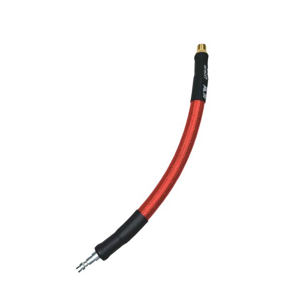 EPeS IGL HPA S&F Braided Hose, 20 cm, QD Foster + 1/8 NPT - Red