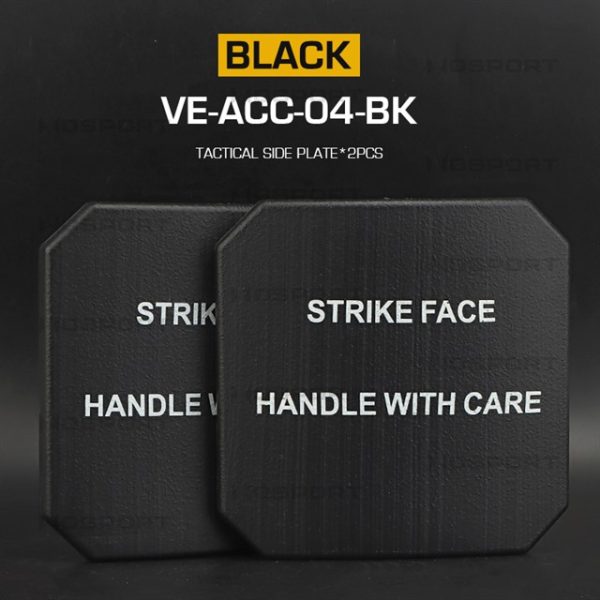 Tactical Side Pads 6x6'' Dummy - plastic (2PCS) - Black Tactical Side Pads 6x6'' Dummy - plastic (2PCS) - Black