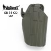 WST GB-34 Universal Holster for Compact Pistols, Right Hand - Green WST GB-34 Universal Holster for Compact Pistols, Right Hand - Green