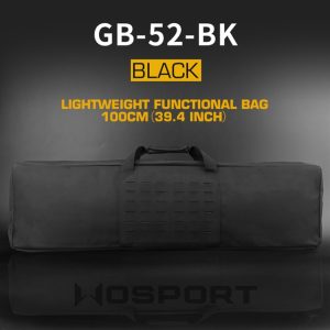 WST laser MOLLE gun bag 100cm - Black WST laser MOLLE gun bag 100cm - Black