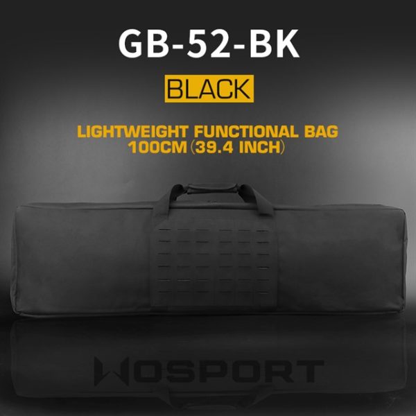 WST laser MOLLE gun bag 100cm - Black