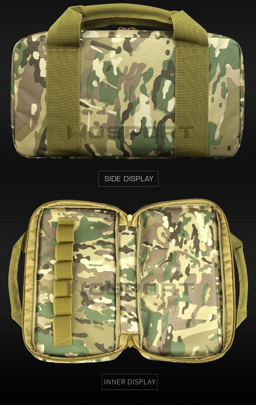 WST laser MOLLE gun bag 35cm - Black