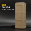 WST Tactical Storage Box, 16x6x6 cm - Tan WST Tactical Storage Box, 16x6x6 cm - Tan