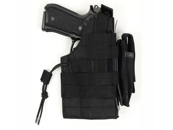 MOLLE pistol holster sided - BLACK MOLLE pistol holster sided - BLACK