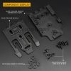 WST Quick Locking System Kit for QLS Holsters – Tan WST Quick Locking System Kit for QLS Holsters – Tan