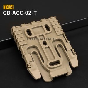 WST Quick Locking System Kit for QLS Holsters – Tan