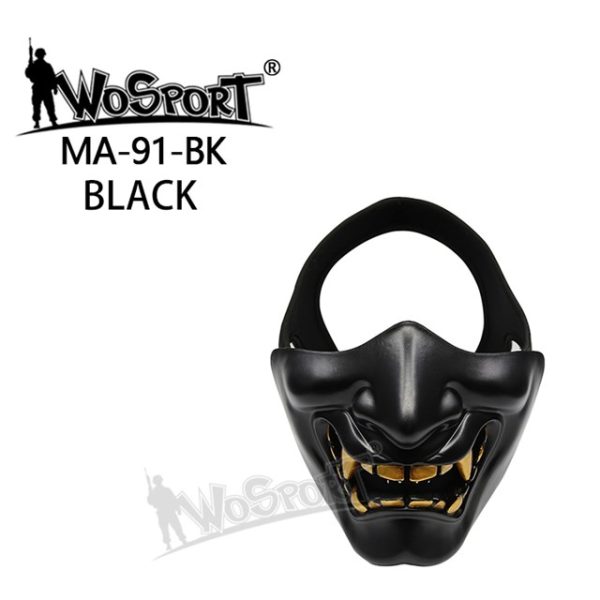 WST PRAJNA SAMURAI Protective Mask – Black
