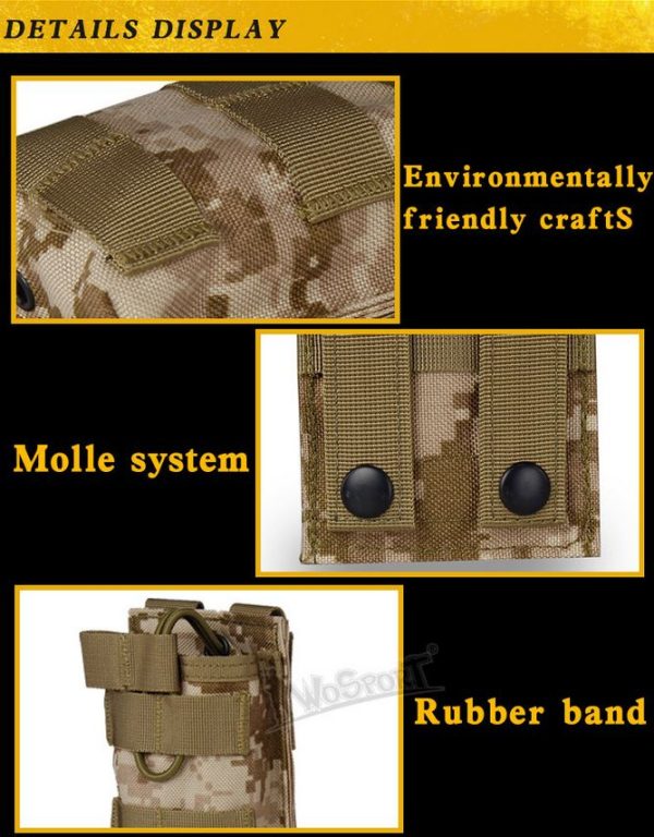 WST MOLLE Open Single M4 / AR15 Magazine Pouch – Tan WST MOLLE Open Single M4 / AR15 Magazine Pouch – Tan